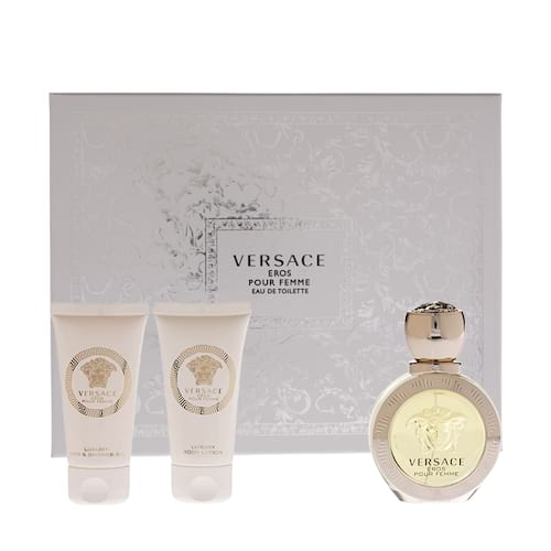 مجموعة عطر ايروس بور فيم من فرزاتشي للنساء - او دو تواليت - 3 قطع