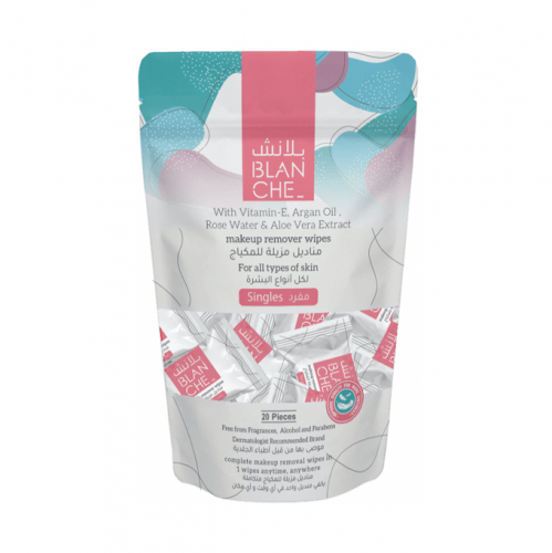 مناديل مزيلة للمكياج من بلانش - 20 منديل مفرد